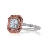 1.5 Carat Radiant Diamond Ring | Brilliant White | 14K White Gold | Classic Charm