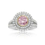 1 Carat Round Brilliant Statement | Fancy Yellow | 14K White Gold | Sunlit Royal Radiance - Image 2