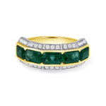 Emerald Statement | 14K Yellow Gold | Classic Charm | Heirloom