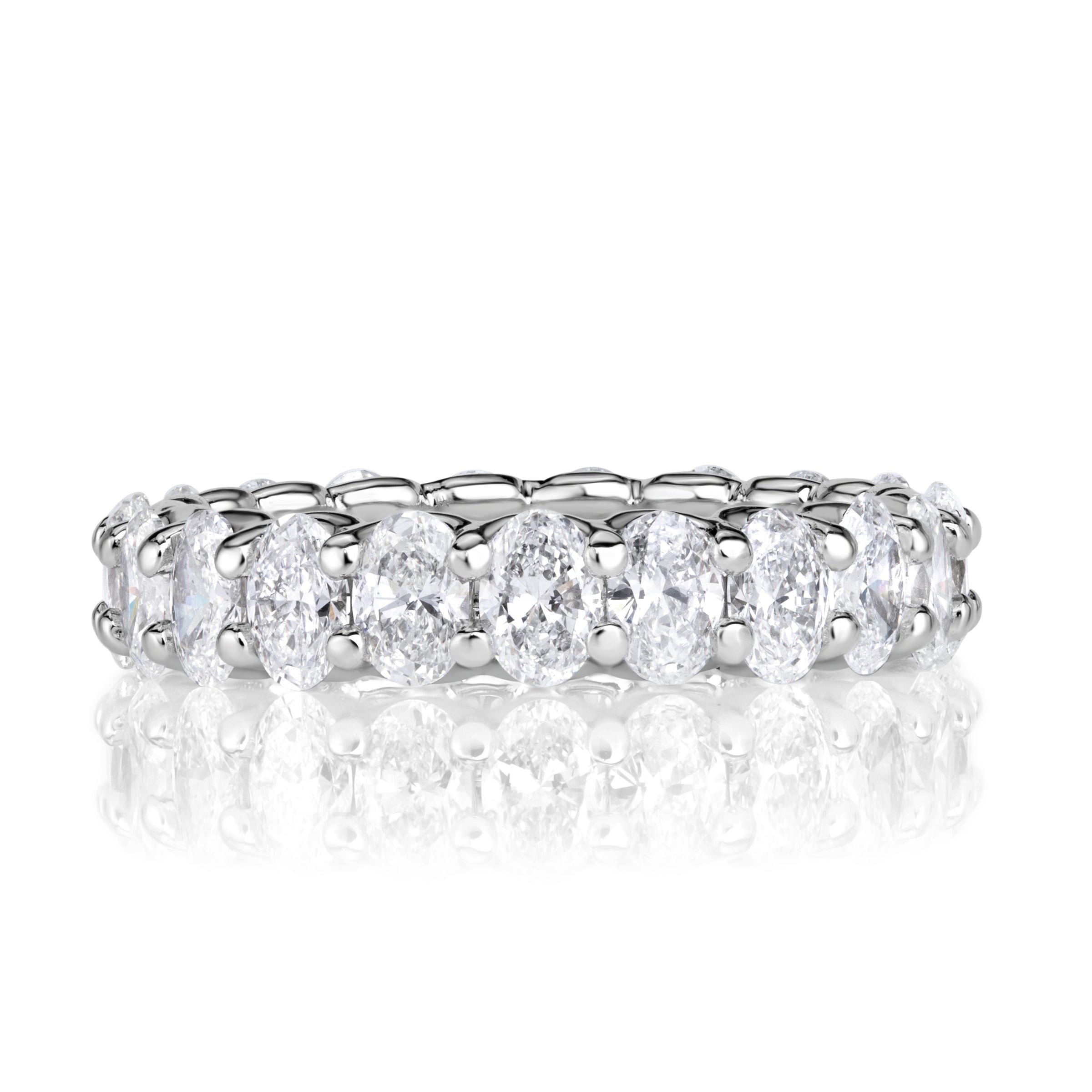 3ct-white-gold-oval-cut-diamond-eternity-band-in-18k-5995-front-view-primary.jpg 3 Carat Oval Band | Brilliant White | 18K White Gold | Effortless Elegance | Collector-Grade - Image 1
