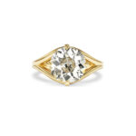 4.03 Carat Round Brilliant Statement | Brilliant White | 14K White Gold | Quiet Power - Image 2