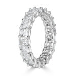 4.14 Carat Radiant Band | Brilliant White | 18K Gold | Effortless Elegance | Modern Classic - Image 2