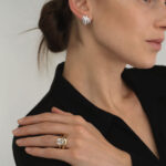 4.35 Carat Round Brilliant Statement | Brilliant White | 14K White Gold