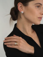 4.35 Carat Round Brilliant Statement | Brilliant White | 14K White Gold