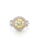 4.5 Carat Round Brilliant Statement | Brilliant White | VS | 14K White Gold