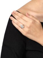 4.5 Carat Pear Statement | Brilliant White / D color | SI | 14K White Gold | Quiet Power - Image 2