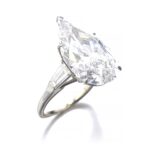 4.5 Carat Pear Statement | Brilliant White / D color | SI | 14K White Gold | Quiet Power - Image 4