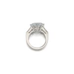 4.5 Carat Pear Statement | Brilliant White | SI | 14K White Gold | Quiet Power | Signature - Image 4