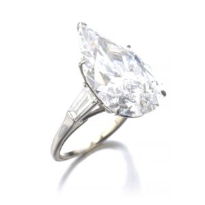 4.5 Carat Pear Statement | Brilliant White | SI | 14K White Gold | Quiet Power | Signature