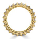 4.5 Carat Emerald Band | 18K White Gold | Quiet Power | Collector-Grade - Image 4