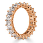 4.5 Carat Emerald Band | 18K Rose Gold | Quiet Power | Collector-Grade - Image 2