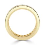 4.97 Carat Round Brilliant Band | Brilliant White | 18K White Gold | Modern Nobility - Image 3