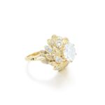 4 Carat Round Brilliant Statement | Brilliant White | 14K White Gold | Everyday Royalty - Image 2