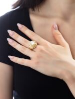 4 Carat Round Brilliant Statement | Brilliant White | 14K White Gold | Everyday Royalty - Image 4