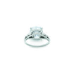 4 Carat Cushion Statement | Brilliant White / D color | VVS | 14K White Gold - Image 5