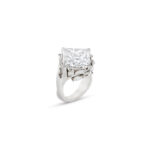 4 Carat Princess Statement | Brilliant White / D color | VVS | 14K White Gold - Image 5