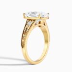 4 Carat Cushion Statement | Type IIa | Brilliant White / D color | FL/IF | 14K White Gold - Image 6