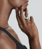 4 Carat Emerald-cut Statement | 14K White Gold | Quiet Power | Heirloom - Image 2