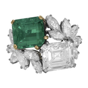 4 Carat Emerald-cut Statement | 14K White Gold | Quiet Power | Heirloom