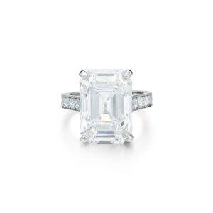 4 Carat Emerald-cut Statement | Type IIa | FL/IF | 14K White Gold
