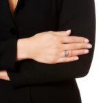 4 Carat Emerald-cut Statement | SI | 14K White Gold | Everyday Royalty - Image 4