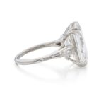 4 Carat Emerald-cut Statement / J color | VS | 14K White Gold | Quiet Power - Image 2