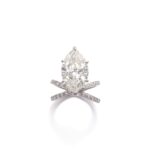 4 Carat Marquise Statement | Type IIa | Brilliant White / D color | FL/IF | 14K White Gold