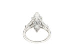 4 Carat Marquise Statement | Brilliant White / D color | FL/IF | 14K White Gold - Image 4