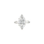 4 Carat Marquise Statement | Brilliant White / D color | FL/IF | 14K White Gold