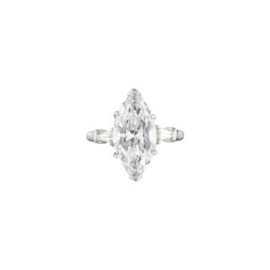 4 Carat Marquise Statement | Brilliant White / D color | FL/IF | 14K White Gold