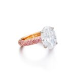 4 Carat Oval Statement | Brilliant White | VS | 14K White Gold | Effortless Elegance - Image 2