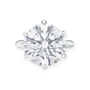 4 Carat Round Brilliant Statement | Brilliant White | VS | 14K White Gold | Quiet Power