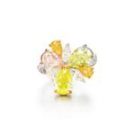 4 Carat Round Brilliant Statement | Fancy Yellow | 14K White Gold | Sunlit Royal Radiance