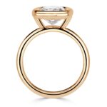 3.01 Carat Cushion Diamond Ring | Brilliant White | 14K White Gold | Modern Nobility - Image 4