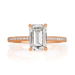 3 Carat Emerald Diamond Ring | 14K White Gold | Quiet Power | High Jewellery