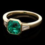 1.83 Carat Emerald-cut Statement | 14K White Gold | Refined Light - Image 2