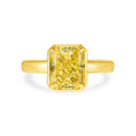 3 Carat Radiant Statement | Fancy Yellow | 18K Yellow Gold | Colour-Collector’s Treasure