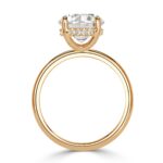 3 Carat Round Brilliant Diamond Ring | Brilliant White | 14K White Gold | Quiet Power - Image 4