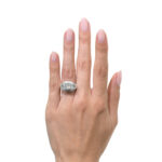 3 Carat Radiant Diamond Ring | Brilliant White | 14K White Gold | Effortless Elegance