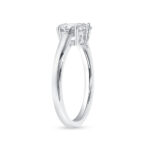 3 Carat Radiant Halo Diamond Ring | Brilliant White | 18K Gold | Effortless Elegance