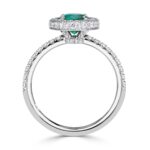 1.68 Carat Oval Diamond Ring | 14K White Gold | Refined Light | Signature - Image 3