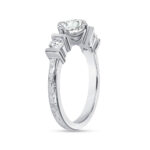 1 Carat Marquise Diamond Ring | Brilliant White | 18K Gold | Classic Charm | Modern Classic - Image 3