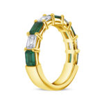 Emerald Statement | 18K Yellow Gold | Graceful Brilliance | Collector-Grade - Image 2