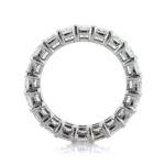 5.25 Carat Radiant Band | Brilliant White | 18K White Gold | Timeless Brilliance - Image 3