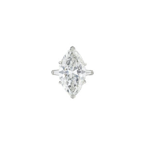 5.5 Carat Marquise Statement | Brilliant White / J color | VVS | 14K White Gold