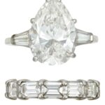 5.5 Carat Pear Statement | Brilliant White | VS | 14K White Gold | Signature Sophistication