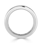 5.73 Carat Round Brilliant Band | Brilliant White | 18K Gold | Radiant Elegance | Signature - Image 3