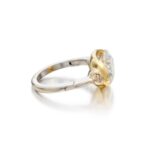 5 Carat Oval Statement | Brilliant White | VS | 14K White Gold | Signature Sophistication - Image 4