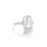 5 Carat Cushion Statement | Brilliant White / D color | SI | 14K White Gold - Image 2