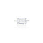5 Carat Emerald-cut Statement | Type IIa | 14K White Gold | Refined Grandeur